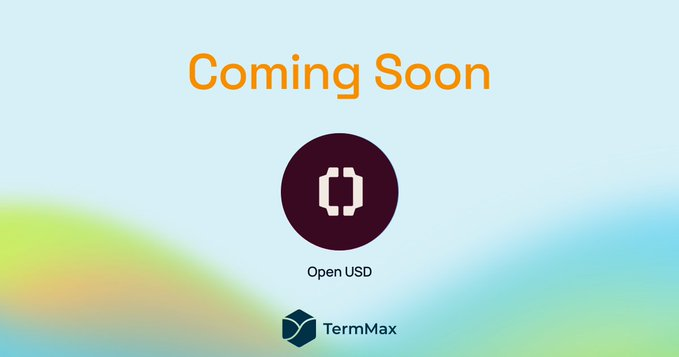 A 'Coming Soon' graphic featuring the Open USD logo and TermMax branding on a light blue and yellow background.