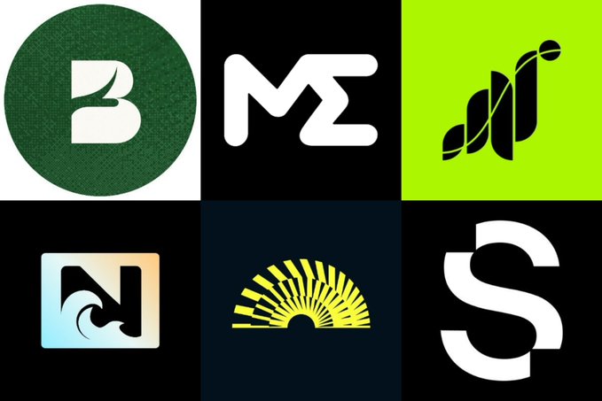 A grid of six Solana protocol logos arranged in two rows of three, each on a distinctive colored background. The logos represent Backyard (B), MagicEden (ME), Grass, TryNoahAI (N), deBridge, and a partially visible sixth app, corresponding to the categories—Yield, NFT Marketplace, DePin, AI, Bridge, and Consumer Hardware—listed in the caption.