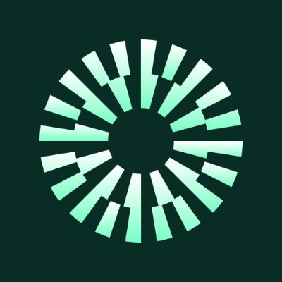 A teal loading spinner on a dark green background, visually representing the ongoing or pending nature of the updates being discussed in the August roundup for Mantle's DeFi ecosystem developments.