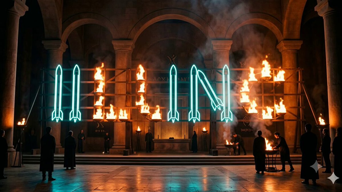 The image features a large neon sign that reads "HOPE", surrounded by people who appear to be engaged in an activity or event related to the message of hope. The scene takes place inside a building, possibly a church, with columns visible in the background.