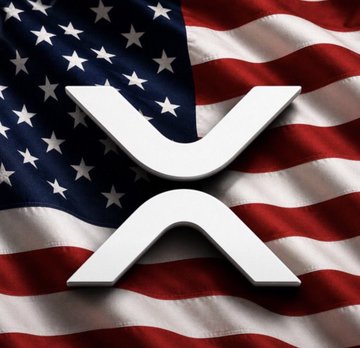 The image features a close-up of an American flag with the letter "X" prominently displayed, which is the logo for Ripple cryptocurrency exchange. The text in the image suggests that Ripple ETFs are expected to inflow millions of dollars into them once regulatory clarity is achieved. This implies that institutional capital is not gone; it's just waiting for the regulatory approval and certainty before investing in Ripple ETFs.