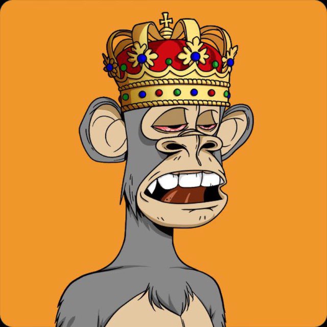 A weary cartoon monkey wearing an ornate jeweled crown grins with gritted teeth against an orange background, likely symbolizing the founder of "Robacha" putting on a brave face after a rough launch. The crown reinforces the platform's "king of the gacha" theme, while the tired expression reflects the "felt like it's dead" feeling described in the post about Day 1 struggles.