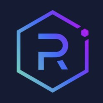 The image displays the Raydium logo, featuring a hexagonal emblem with the stylized letters "Ri" in a blue and purple gradient, set against a dark navy background. This visual accompanies the announcement of Raydium's new Permissioned AMMs on Solana, which enable issuers to launch KYC-gated and regulated assets with controlled participant eligibility.