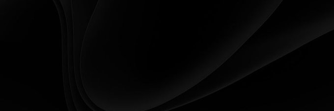 A minimalist banner image featuring subtle, dark flowing curves and abstract wave-like shapes against a black background, with no visible text, numbers, or tickers. The sleek monochromatic design likely represents the newly added branding for the Solana token $Starklana on Moby, emphasizing a modern and understated aesthetic.