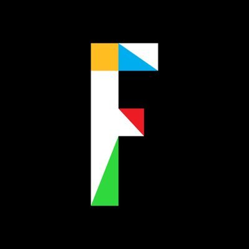 The image features a logo with the letter "F" composed of geometric shapes in various colors including red, green, blue, yellow, and white. The logo is displayed against a black background, making it stand out prominently. The surrounding text reads "Cardano is featured in the 'Blockchains & Protocols' category." This suggests that the image might be related to Cardano or blockchain technology, as both are often associated with digital asset ecosystems and innovative technologies.