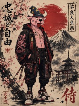 The image features a man dressed in black clothing with a pink hat and boots, standing next to a tree. The background of the image includes a red circle with Japanese characters that read "おめる", which translates to "Goodnight" in English. This suggests that the image is related to a post or social media account dedicated to Solana communities, creators, or projects.
