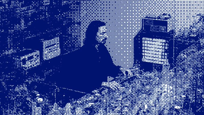 The image depicts a man sitting at a computer desk surrounded by numerous bottles of beer. He appears to be using one of these bottles as an ashtray while working or browsing online content, such as watching YouTube videos or reading news articles. The scene conveys a casual and relaxed atmosphere where the man can unwind with his hobby of online gaming, watching videos, or using social media platforms while enjoying beer.