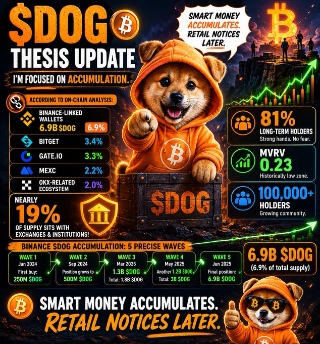 In the image, there are two cartoon dogs dressed up as humans wearing hoods and sitting inside a chest or box. These dogs appear to be interacting with Bitcoin and cryptocurrency symbols, indicating a connection between Bitcoin and the animated characters. The background of the image is black, creating a stark contrast that makes it easier for viewers to focus on the digital elements within the scene. There are numbers in the bottom right corner of the image, which may be representing statistics or data related to Bitcoin prices or other cryptocurrency-related information. Overall, this image serves as a playful and engaging visual representation of Bitcoin's impact on animated characters and their virtual lives.