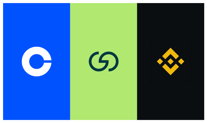 The image features the logos of Coinbase, Genesis, and Binance, potentially hinting at important partnerships or milestones for the $GRVT token. This visual complements the post's emphasis on a carefully calculated Token Generation Event (TGE) for @grvt_io.