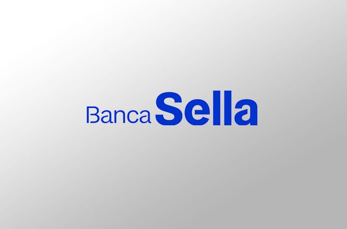 The image features a white background with blue text that reads "Banca Sella". The text is capitalized, making it stand out against the white background. Below this, there's an announcement about a new Italian bank offering crypto services. The text also mentions that Italy is opening the door to crypto adoption and that it has already started implementing crypto services in its banking system.

The image seems to be related to the post because of the use of capitalized blue letters and the presence of a white background, which are consistent with the branding style of Banca Sella. The text "Banca Sella" is also written in blue, further emphasizing the connection between the image and the post.