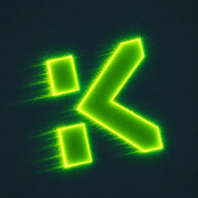 A glowing neon green colon and left arrow symbol rendered in a spray-paint style on a dark background.

The image's colon-and-chevron shape visually represents the X (formerly Twitter) rebranding by Phantom, complementing the linked post's domain reference to the platform.
