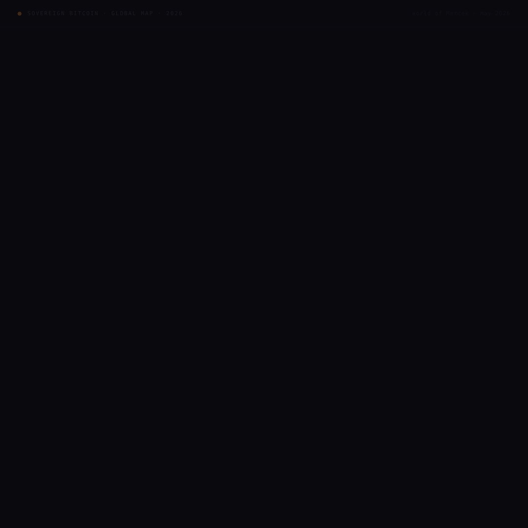 The image shows a black square with an orange border, which appears to be a screenshot of a website or social media post. It seems that the focus of this content is on the cryptocurrency market, specifically Bitcoin. The text within the image suggests that there might be a discussion about the US and UK's positions in relation to Bitcoin, possibly highlighting the importance of the cryptocurrency in these economies.