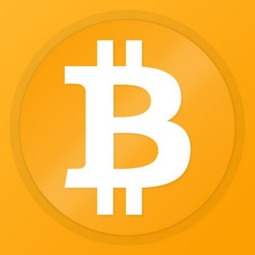 The image shows the Bitcoin logo—a white stylized "B" symbol with vertical strokes, displayed on a bright orange circular background. This iconic symbol represents Bitcoin, aligning with the post's news about Bitcoin's price surging past $72K amid significant market liquidations.