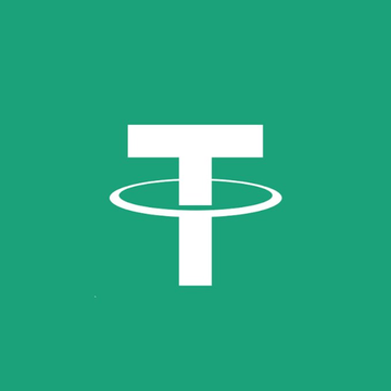 The image shows the Tether (USDT) logo on a green background. It relates to the post by illustrating the cryptocurrency mentioned in the delisting announcement, visually representing USDT which Revolut plans to remove from its platform in August.