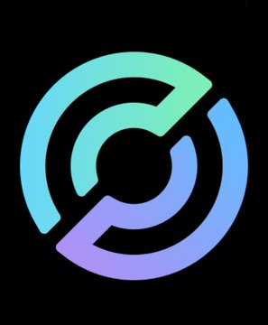 The image features a stylized, abstract logo composed of two interlocking, curved shapes resembling the letter "C" in a gradient of teal, purple, and blue against a black background. This appears to be the Cipher logo (associated with Tazapay), representing the company being acquired by Circle, a major USDC stablecoin issuer, as referenced in the accompanying post about expanding global payment infrastructure.