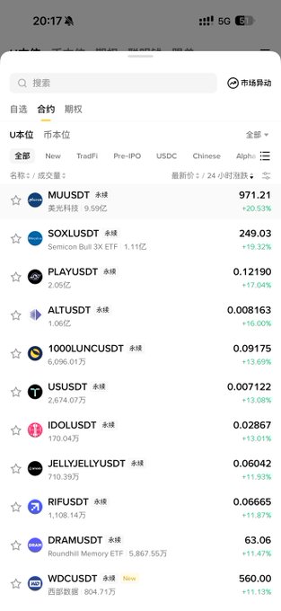 The image shows a phone screen displaying the top of a financial app, which has a list of different cryptocurrencies or digital tokens displayed for viewing. The image also mentions that a new trading app called Jumia Trade was released earlier today. The title suggests that the apps are related to crypto and digital token management, as there is an option to trade cryptos on the app's menu screen.
