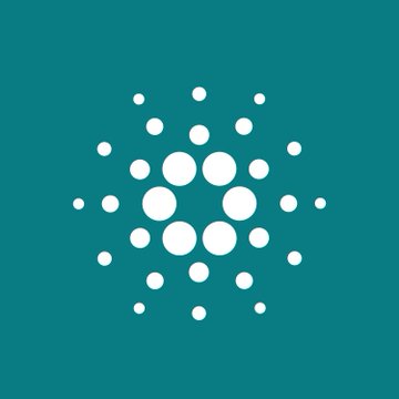 The Cardano logo is shown against a teal background, which relates to the post announcing the imminent launch of the first Cardano to Midnight bridge, Moonlight.