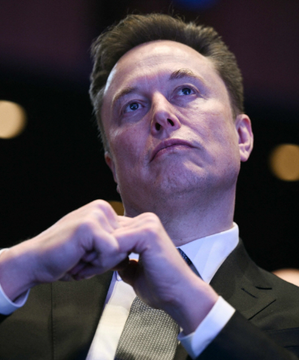 This image shows Elon Musk, whose wealth is being hypothetically compared to the market capitalization of cryptocurrencies like Bitcoin, Ethereum, and Solana in the accompanying post. The post explores whether Musk could afford to buy these digital assets with his fortune.