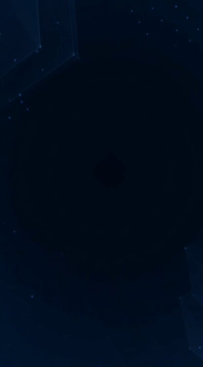 The image shows a dark blue background with a large circle in the center surrounded by smaller circles. The caption below the image reads "#QuantumCoin has been running live mainnet since 12/31/2023; Fully quantum resistant, EVM compatible, Proof of Stake consensus". This information is related to the post about Quantum Coins and their blockchain technology.