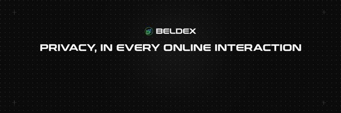 A dark banner featuring the Beldex logo and the tagline "PRIVACY, IN EVERY ONLINE INTERACTION," visually reinforcing the post's emphasis on Beldex's commitment to user transparency through new verification tools like the archive wallet RPC and explorer introduced after Hardfork 21.