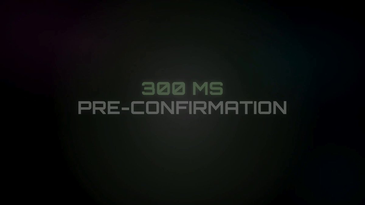 !!!Pre-Confirmation!!! is displayed in a large, bold font against a black background with a green gradient effect.