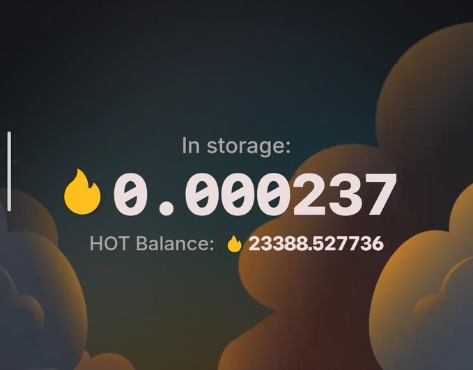 The image shows a post about Hot Balance and the release of a new product for the mobile device users. It is described as "In storage: 0.00" with an image of the number "0.0002328". The text below this describes hot balance, which is a new feature that the users have just started using. The post emphasizes how much they have used it already and announces its availability at $2. The caption at the bottom suggests that many people are planning to utilize the product due to its usefulness in managing their mobile devices efficiently.