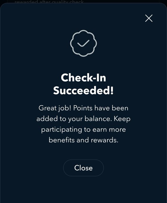 The image features a screenshot of a website's homepage, with a focus on an "AEREDUM đã bắt tay vào xây dựng kiến trúc thực" button prominently displayed. The screen also shows the prompt "Check-In Succeeded!" indicating that the user's attempt to book a hotel room has been successful, and they have received points for their accomplishment.
