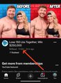 A before-and-after advertisement shows a dramatic teeth whitening transformation, claiming 'Lose up to 7 shades whiter in 7 Days!' for $29.95.