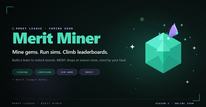 The image features a screenshot of a website with a blue and green color scheme, displaying information about a new video game or project that has been recently launched. The text on the page reads "Reflexer began as an effort to fix money, a broken piece of infrastructure we all rely on-- the one crypto was supposed to free us from. We'vn closer, and we know the next step." This suggests that people have taken up the challenge to create or improve upon the game or project, potentially involving mining, or others who are working hard to make it a success. The background shows various illustrations of gemstones within the game environment, which further emphasizes this gaming theme.