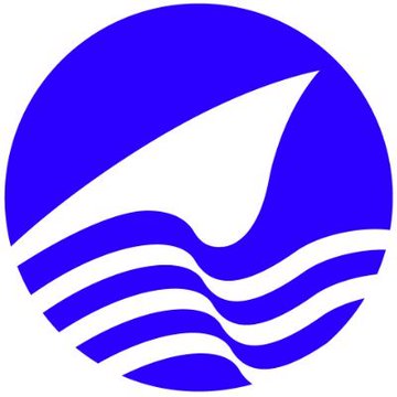 A blue circular emblem features a stylized white dove or sail shape above flowing wave lines, symbolizing ocean and flight. The Pacific Meta logo ties into the announcement of their partnership with Chainlink to expand institutional tokenization in Japan using LINK's CCIP and compliance tools.