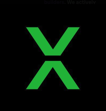 The image features a bold green "X" logo on a black background, representing a crypto hedge fund brand. This logo visually anchors the post's announcement of launching a new long/short crypto hedge fund, emphasizing their bullish take on the market's growing onchain opportunities and pricing inefficiencies.