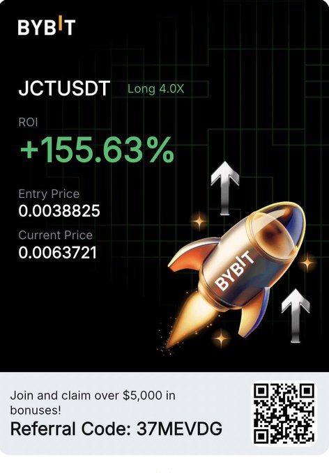 "JctUDSD Long 4OXRS" is the title of the image, which is printed below a picture depicting a rocket ship that says "BIBT" under its base. The background is black, but there's also some white text on this part, possibly providing information or instructions related to the photo and its context. Below the photo, there are several lines of text. They describe the image in detail: it shows a rocket flying into space with the words "BIBT" written beneath it; an arrow pointing towards the right side of the image; another arrow below the rocket that says "long 4OXRS", which suggests that this image is related to Bitcoin. There are also numbers and symbols, possibly representing some aspect of the image or the caption provided by the creator of the content. In a smaller portion near the bottom, there's text about joining and claiming over $500 in Bitcoin with a free review code, referred to as 37MevDG, which might be the reference code for the post that includes this information.