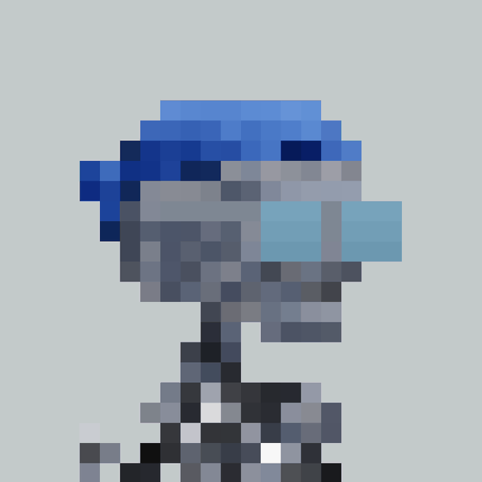 A pixelated character with blue hair and a helmet-like head appears above text reading "TARGETS LOCKED," seemingly symbolizing focused precision for the giveaway challenge mentioned.