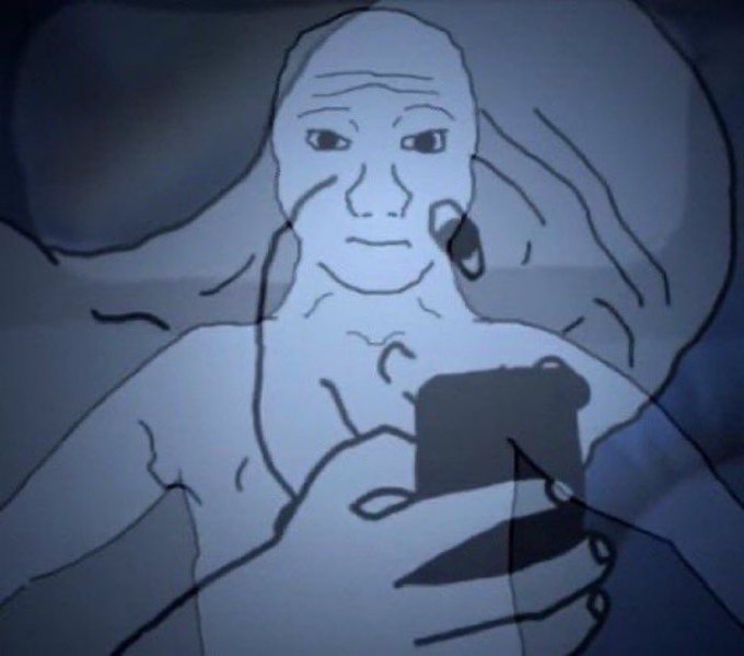 The image features a man holding a cell phone, possibly taking a selfie or checking his messages. He appears to be wearing headphones as well. The caption of the image reads "good night frens we go harder tomorrow for $RIVER". This phrase is likely a reference to the popular song "Good Night" by the band Radiohead, which was released in 1995 and became a hit during the late 1990s and early 2000s. The song's lyrics describe a love triangle between two people who are falling asleep together while one person plays the guitar for them. The image seems to be related to this theme as it features a man holding a cell phone with headphones, possibly listening to music or checking his messages, which could be connected to the band Radiohead and their song "Good Night".