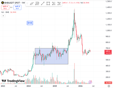 The image displays a chart of a forex trading strategy being used by a trader named "BNB." The strategy seems to be working well, as evidenced by the price levels going up over time. The graph shows several peaks corresponding to the periods when the trading strategy was implemented and when BNB made its biggest trades. This suggests that BNB has been successful in using this strategy for their trading activities.