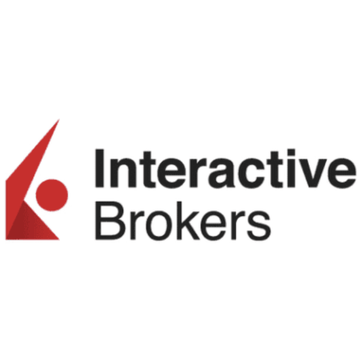 The Interactive Brokers logo is displayed, accompanying a breaking news announcement that the global brokerage—managing over $900 billion in client assets across 5.3 million accounts—is launching crypto staking services for eligible investors, beginning with ETH.