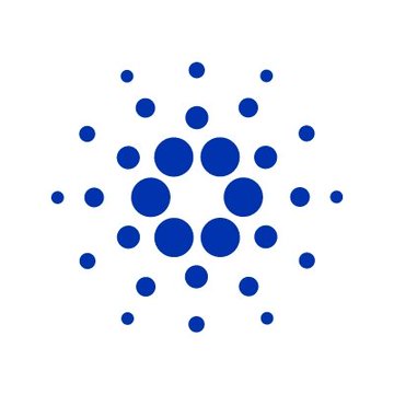 The image features a logo with blue dots arranged in a circular pattern against a white background. The logo has a simple yet striking design that captures attention. The caption below the logo reads, "Cardano would have been better off with @IOHK_Charles been in charge of the Treasury. Call him divisive and opinionated, but he is the founder of cardano and he knows better than most us. For me, centralized leadership when done right, is the best form of leadership."