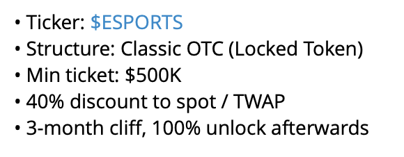 The image shows a close-up view of a sign advertising an "OTC (Locked tokens) strategy". The sign displays various bullet points that provide information about the strategy, including that it offers a limited-time discount of 40% off for the first 3 months if you choose to lock your tokens. The text in the image implies that there might be hidden fees or that something seems fishy at all, indicating that this is likely an OTC scheme or investment opportunity. The sign may also suggest that anyone should stop falling for "obviously scams" and pay attention to the details before proceeding with the strategy.