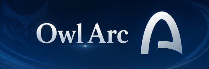 A blue banner displaying the 'Owl Arc' logo with an owl emblem on the left and a stylized 'A' on the right.