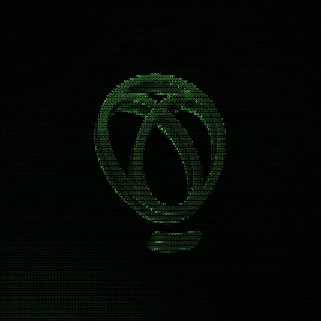 A green, pixelated WordPress logo rendered in a digital matrix-style against a black background, symbolizing the intersection of traditional and digital finance. The familiar "W" emblem evokes the open-source foundation bridging legacy financial systems with modern web technologies.