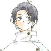 The image features a young Asian man with dark hair, wearing a white shirt that covers most of his body except for his neck area. He has a serious expression on his face as he looks off into the distance. The background of the image is plain white, which makes him stand out even more. There are no texts or other objects in the image, and it does not contain any other people or animals.
