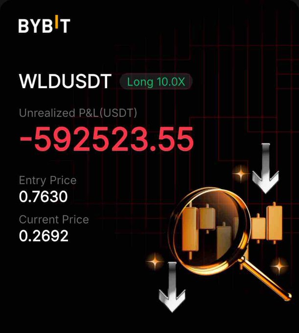 The image features a magnifying glass with gold specks, which are likely representing the price of Bitcoin at the time the photo was taken. The magnifying glass is positioned over a black background that displays the text "I shouldve listened to Elon musk. SCAM ALTMAN RUGGING ME HARDCORE." This message suggests that there might be some sort of scam or manipulation going on in the Bitcoin market, possibly involving fake price updates or fake news about Bitcoin prices.