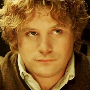 This is a close-up of Pippin Took, a hobbit from The Lord of the Rings. The accompanying post, "bitcoin alsaydın keke" (which translates to "if you had bought bitcoin, keke" or "if you bought bitcoin, lol"), suggests a tongue-in-cheek regret about not investing in Bitcoin, humorously associating it with a character known for his sometimes foolish but endearing nature.