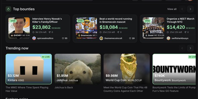 The image shows a list of videos posted by TopBounties.com with various thumbnails for different types of content such as sports, news, and other topics. The website offers a variety of top bounties that can be used to promote products or services in exchange for money. The post suggests that the site is an excellent marketing tool for businesses looking to reach their target audience through engaging and entertaining videos.