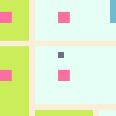 The image features a grid of squares, each containing a different color - pink, green, blue, and white. The squares are arranged in rows and columns, creating a visually appealing pattern. The colors used for the squares vary from pink to white, with some squares having more vibrant shades than others. The arrangement of the squares is such that they fill up the entire image, showcasing their distinct colors and patterns.