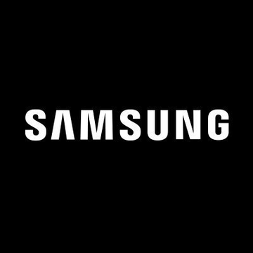 The image shows the white "SAMSUNG" logo centered on a black background. It visually represents Samsung as the company mentioned in the post, which announces that Samsung is integrating crypto payments through its built-in wallet—a significant development for crypto enthusiasts.