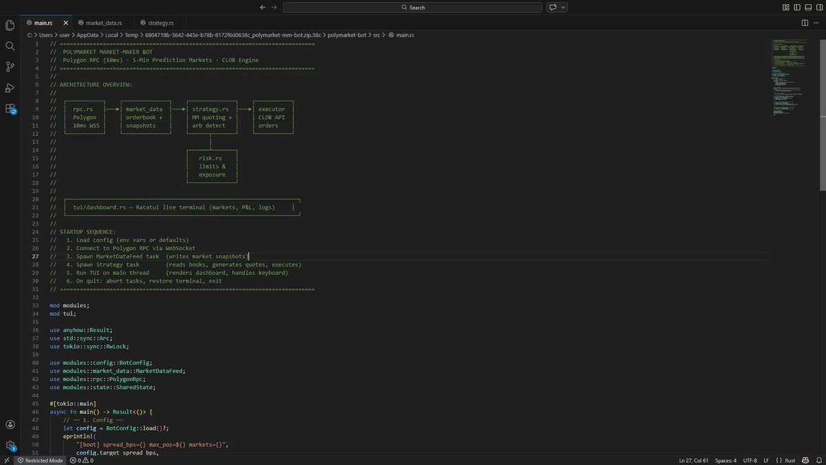 The image shows a computer screen displaying a code or programming language, possibly HTML or CSS, with various elements such as tables, lists, and blocks of text. The code appears to be written in a dark-colored text editor or IDE, which is open on the screen. The background color of the image is black, making it easy for viewers to focus on the content displayed.

The post seems to discuss the deployment process of a coin using claude's new fable ai model and how to create a wallet with the deployed coin. It also mentions that the code was written in a programming language like HTML or CSS. The image does not provide any additional information about the specific content displayed on the screen, but it is clear that the focus of the post is on the deployment process and creating a wallet for the deployed coin.