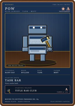 A Pokémon-style "PokeChip" card featuring a blue tank-themed robot holding a gavel, identified as "Task Bar" (the "Heavy melee tank"), representing the NetNet ($NET) cryptocurrency project. The card highlights details like its treasury, reserves, ticker "NET," and free market cap, visually branding the token as a formidable digital asset while the accompanying post praises its developers and substantial 5 million cash reserves on Robinhood.