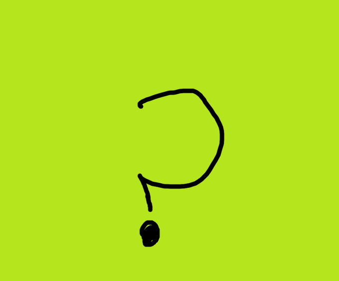 A black hand-drawn question mark is sketched on a bright green background, visually reinforcing the post's question of whether the "Ultra Rare" NFT collection on OpenSea is genuine or a potential scam.