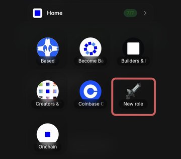 The image shows a computer screen with various icons displayed on it, including one that says "New role". The icon for the new role is located at the bottom of the screen, indicating that someone has recently been assigned this task or responsibility. The text in the image suggests that the person who was assigned the new role might be a creator or a member of a guild, as they are responsible for completing certain activities related to their role. This could include creating content, managing discussions, or contributing to projects within the community.